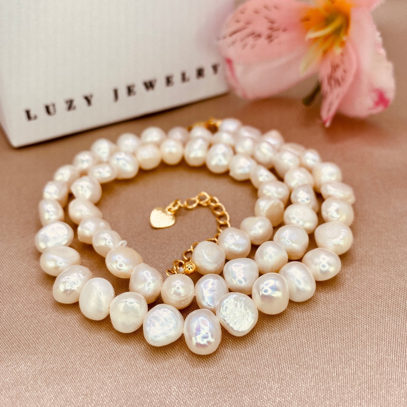 Cultured Pearls Necklace - Luzy JewelryNecklacesLuzy JewelryCultured Pearls Necklace - Luzy JewelryNecklacesLuzy Jewelrycultured_pearls_necklace_with_14k_gold_vermeil_on_925_sterling_silver925 sterling Silvercultured pearlsfine jewelry1925 sterling Silvercultured pearlsfine jewelry1