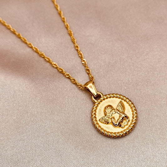 Guardian Angel Necklace - Luzy JewelryNecklaceLuzy JewelryGuardian Angle Necklace - Luzy JewelryNecklaceLuzy JewelryGuardian Angle Necklace18kmedallionnecklace118kmedallionnecklace1