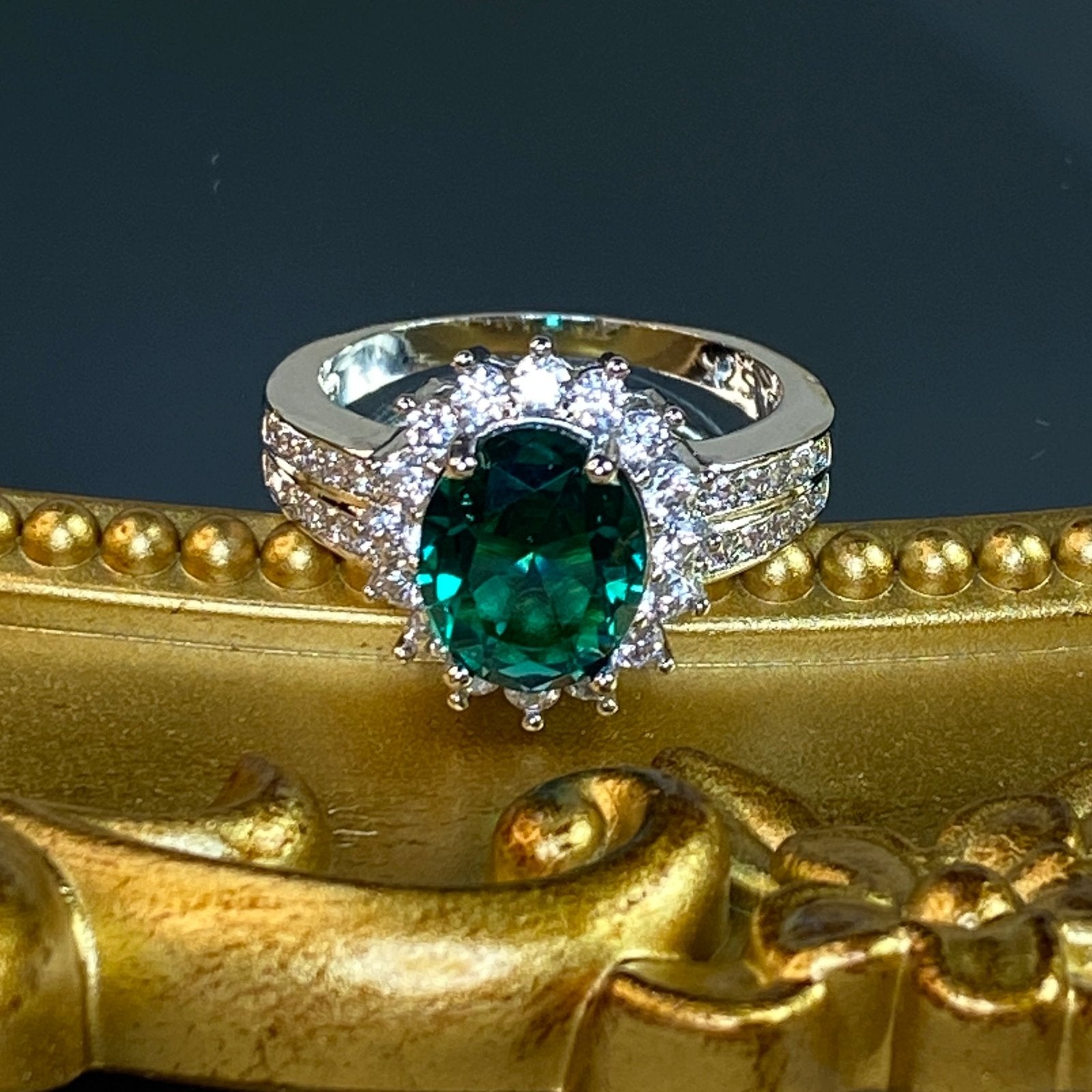 Long Live the Queen Ring - Luzy JewelryLuzy JewelryLong Live the Queen Ring - Luzy JewelryLuzy JewelryLong Live the Queen Ring6925 sterling Silvercubic zirconiagreen46925 sterling Silvercubic zirconiagreen4