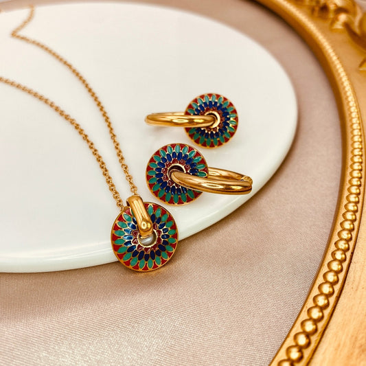 Temari Set - Luzy JewelryEarrings, necklaceLuzy JewelryTemari Set - Luzy JewelryEarrings, necklaceLuzy JewelryTemari Set18kearringmatch218kmatchnew2